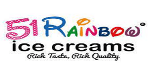 51 Rainbow Icecream Franchise Logo